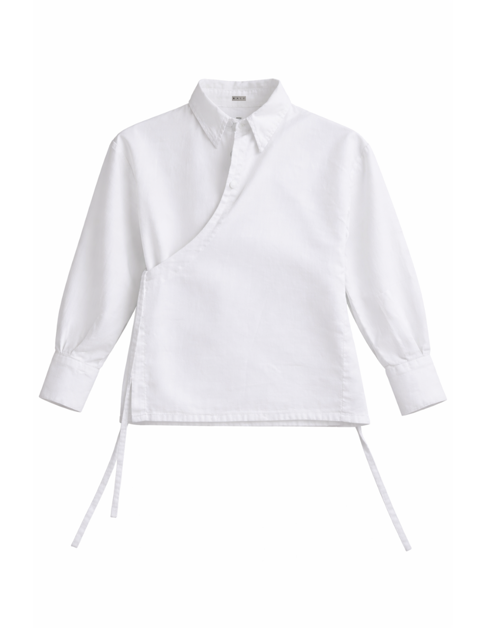 Kimono Shirt - White Cotton