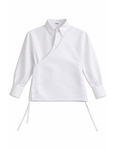 Kimono Shirt - White Cotton