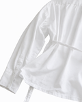 Kimono Shirt - White Cotton