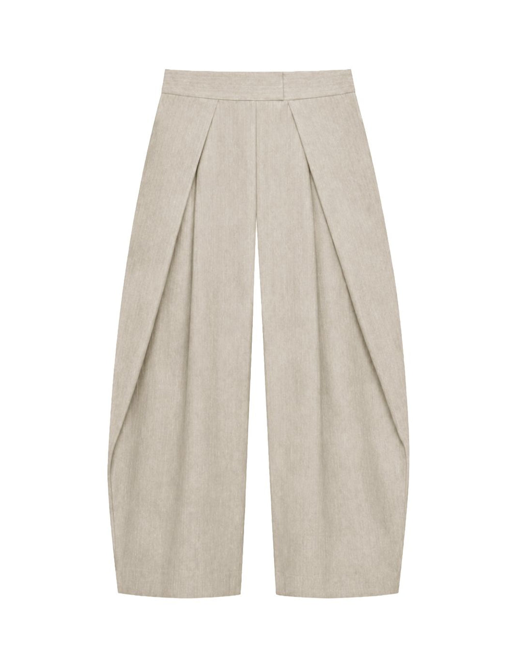 Wrap Trousers Natural Linen