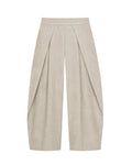 Wrap Trousers Natural Linen