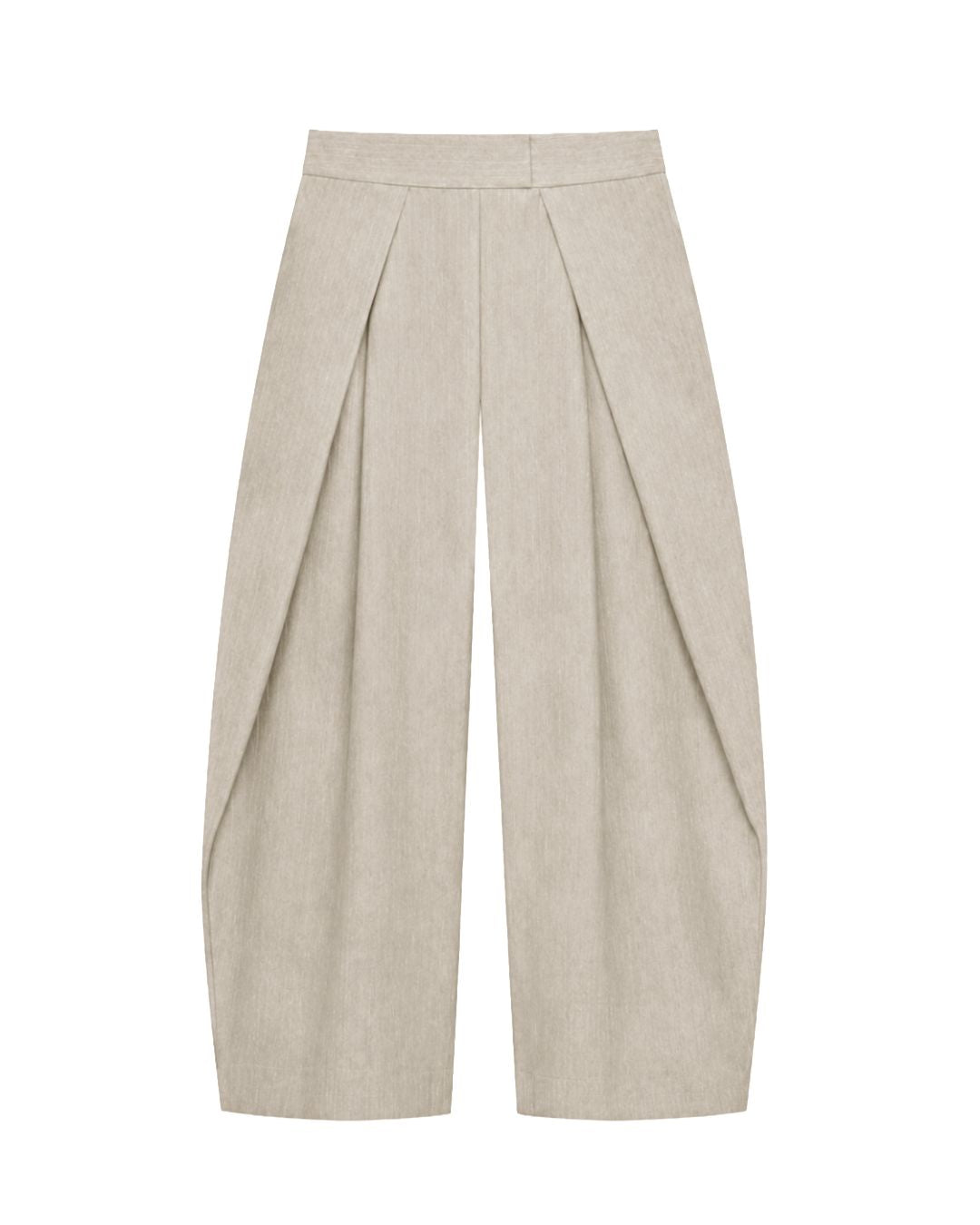 Wrap Trousers Natural Linen