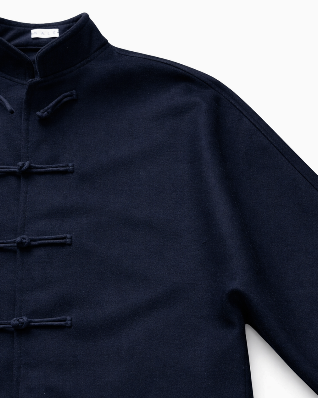 Knots Jacket - Navy Wool