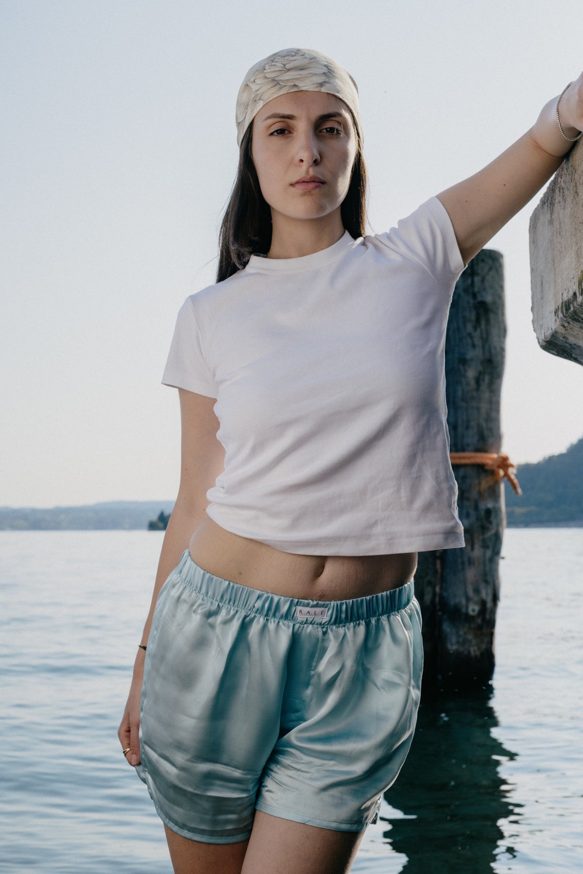 Silk Short - Blue
