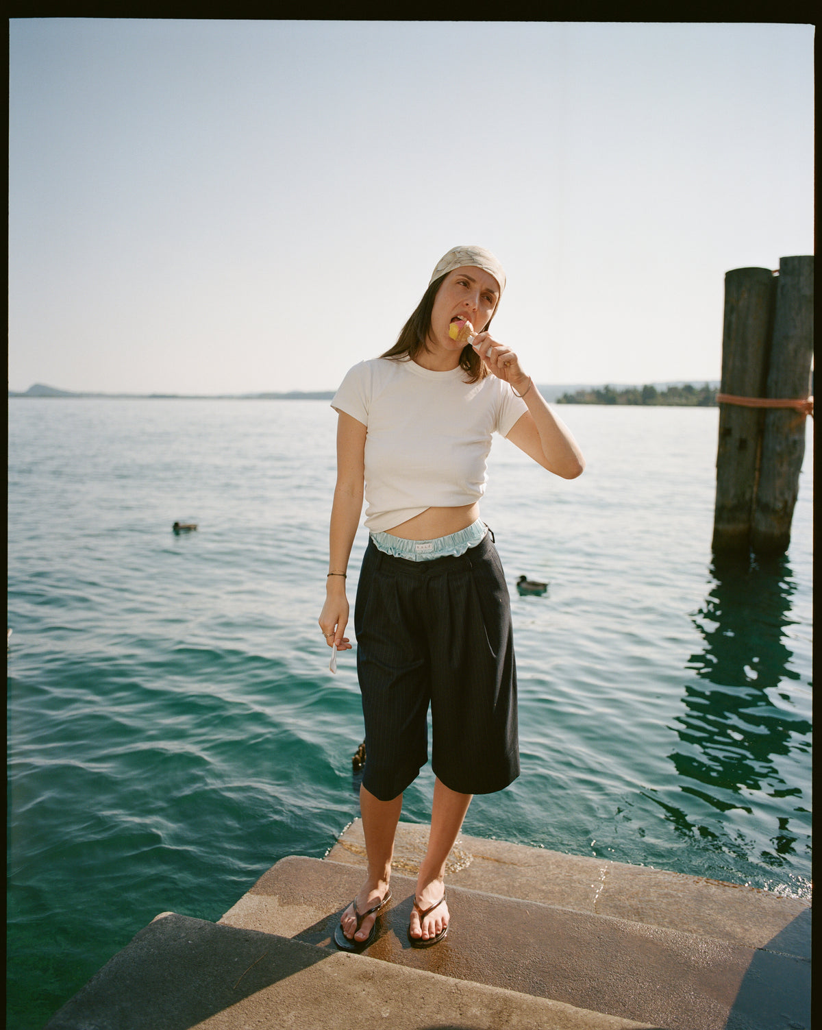 Silk Short - Blue