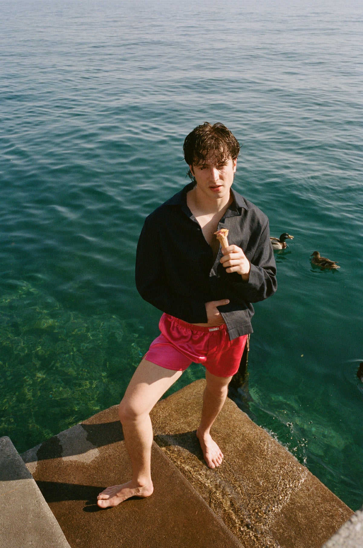 Silk Short - Pink